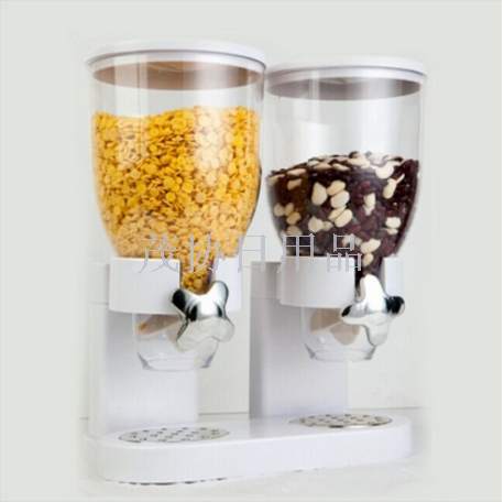 cereal dispemserPP透明单桶双桶麦片机