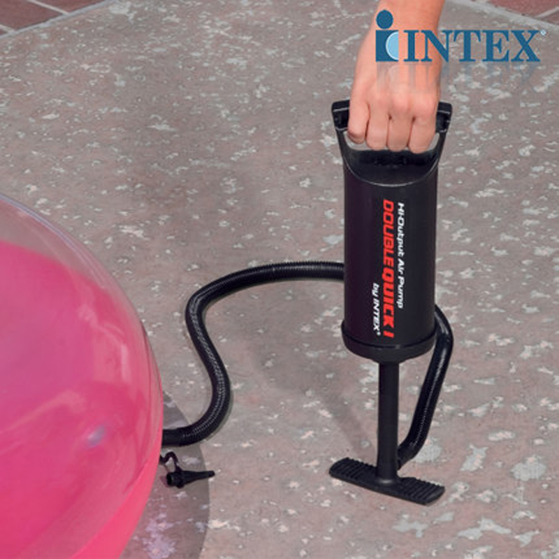 INTEX68612高效手动充气泵打气筒充气床充气船专用详情图2