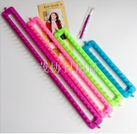 Wool loom scarf shawl rectangular braid braid tool belt four ball shaped ball machine