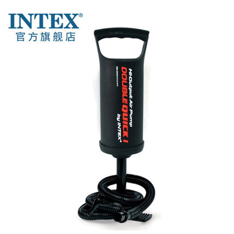 INTEX68612高效手动充气泵打气筒充气床充气船专用详情图1