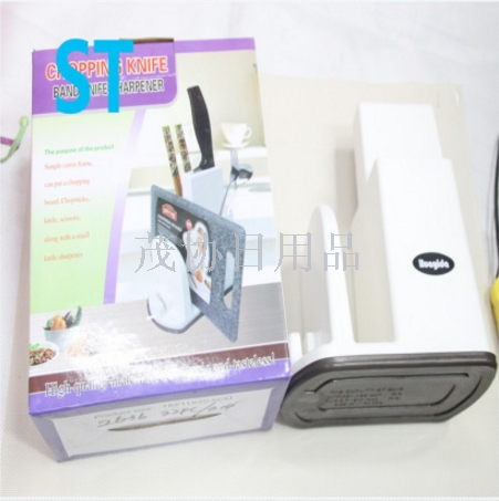 2016 new cutting board tool holder with knife grinder multi-function tool holder five in one asphalt holder