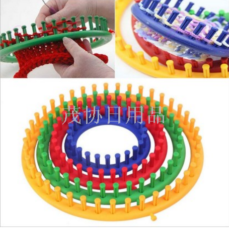Woollen hat braid Castle braid round sweater braid DIY hand knitting tool