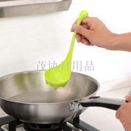 Creative Loch Ness monster soup spoon, cute dinosaur standing large porridge spoon, kitchen tableware spoon Specification image