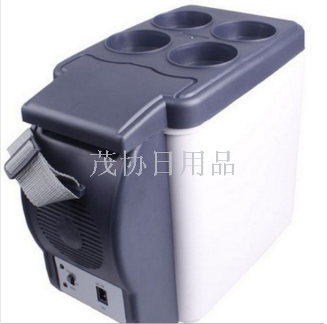 Car car refrigerator, mini refrigerator for heating and cooling, portable car 6L refrigeration box and insulation box details Picture