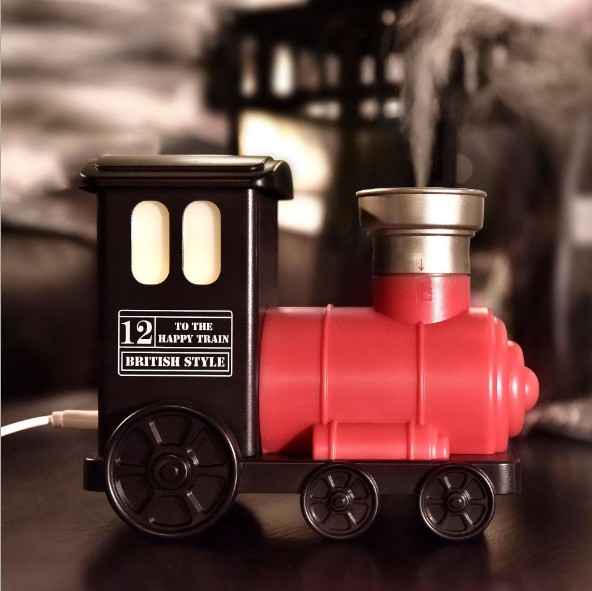Mini Train Humidifier usb Silent Retro Thomas Locomotive Atomization Air Purification humidifier