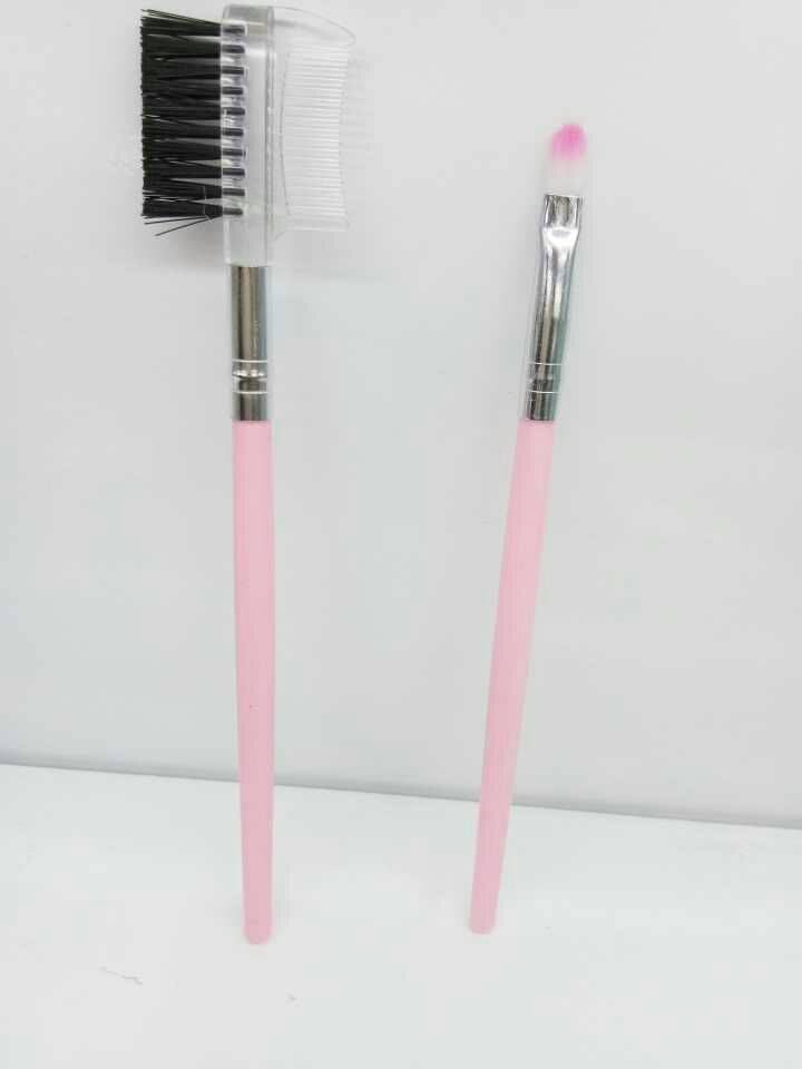 Dual-purpose eyebrow brush, hard eyebrow brush, eyelash brush, multi-functional makeup brush, eyelash brush, eyebrow brush, lip brush details Picture