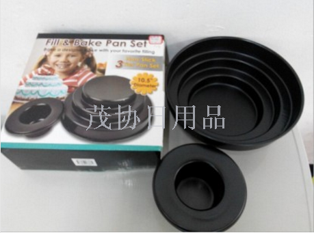 Manufacturers direct sales of three-layer cake mold activity mold pastry mold pudding mold kitchen tools sold only for foreign trade export only for foreign trade export only for foreign trade export