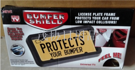Car license plate protection cover bumper cover new hot style full figure