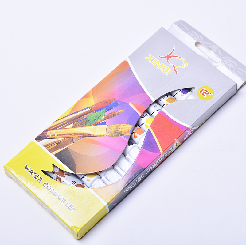 欣琪画材 12色12ML水彩颜料颜料