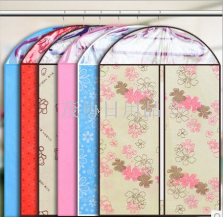 【 Dust cover 】 manufacturers direct large color printing clothes bag suit cover clothes dust cover can be customized