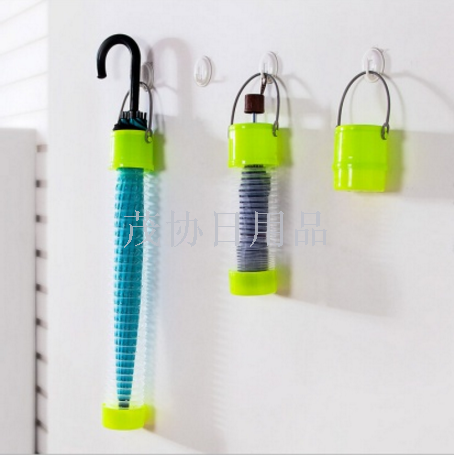 创意家居雨伞收纳桶可伸缩雨伞收纳架车载家用悬挂式雨伞套小百货细节图