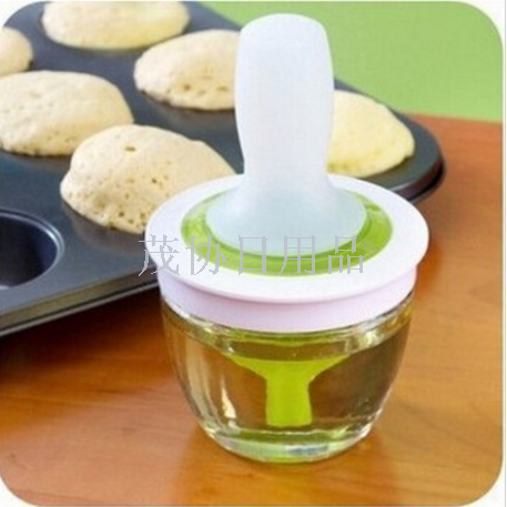 Japan high temperature silicone oil brush oil bottle set Kitchen BBQ brush baking oil brush
