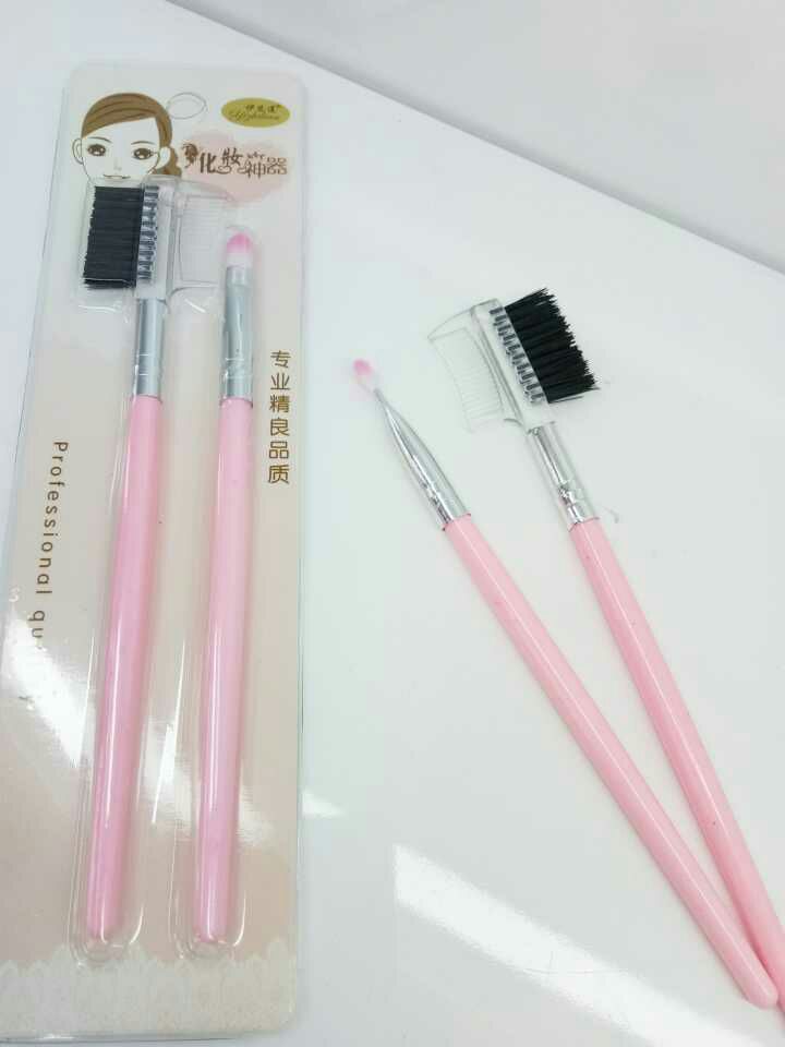 Dual-purpose eyebrow brush, hard eyebrow brush, eyelash brush, multi-functional makeup brush, eyelash brush, eyebrow brush, lip brush Specification image