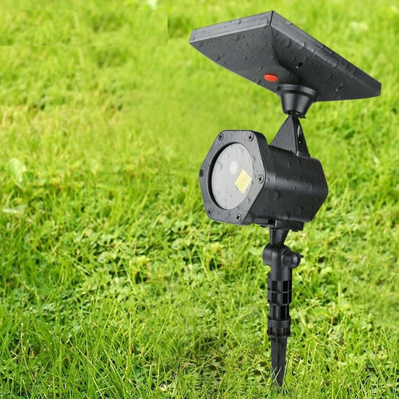 Outdoor waterproof laser lights Christmas garden lights can be certified solar laser lights