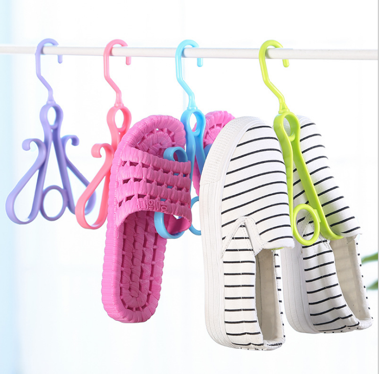 加厚晒鞋架阳台挂鞋架双钩户外晾鞋架晒鞋子晾袜子挂钩晾晒架