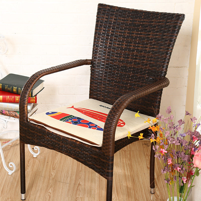 亿点淘宝热销亚麻硬质棉坐垫 秋冬家居保暖家纺家饰礼品细节图