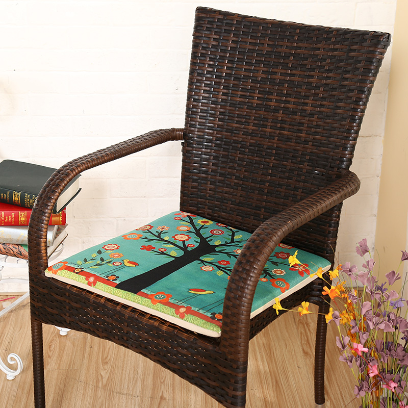 亿点淘宝热销亚麻硬质棉坐垫 秋冬家居保暖家纺家饰礼品产品图