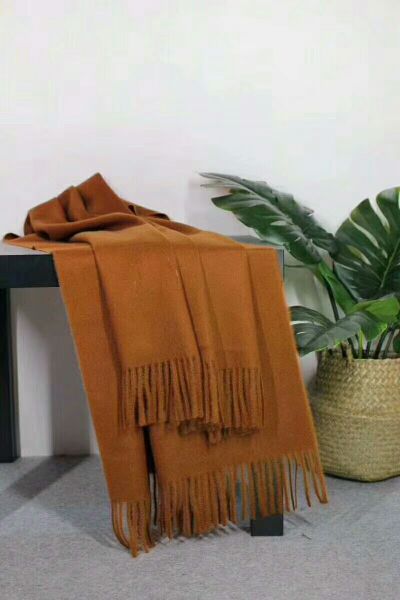 The New Men's And Women's Explosive Imitation Cashmere Monochrome Long Scarf 320G Star Model