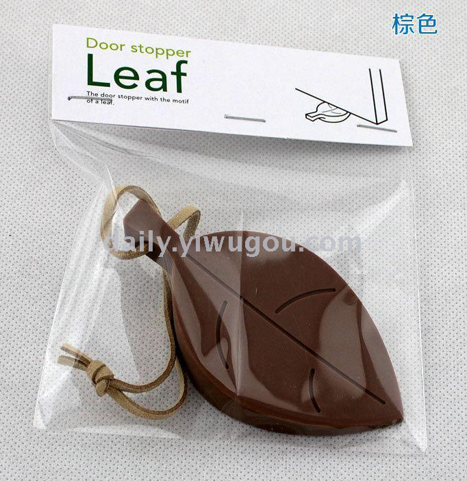 Silicone door block leaf door block children's cartoon door stop door clamp hand food grade silicone 4 colors