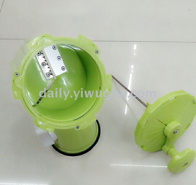 Multi-functional sucker potato tower machine hand - operated shredder and slicer