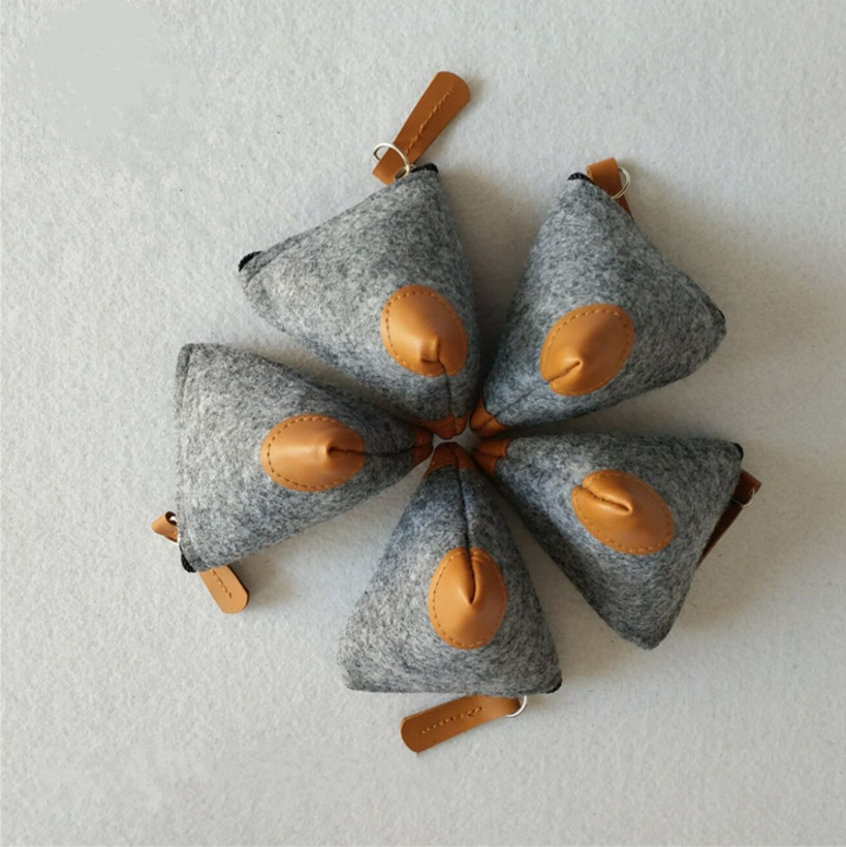 粽子毛毡包零钱包随身钥匙包小礼品