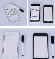 Wholesale Korean hand models can leave a message erase write refrigerator sticker creative pen soft magnetic sticker message