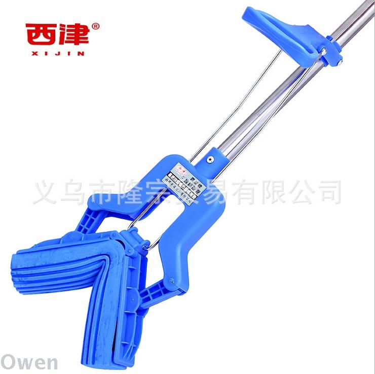 Xijin 801 mop middle fold squeeze mop flat mouth sponge absorbent mop colloide-cotton floor mop full figure