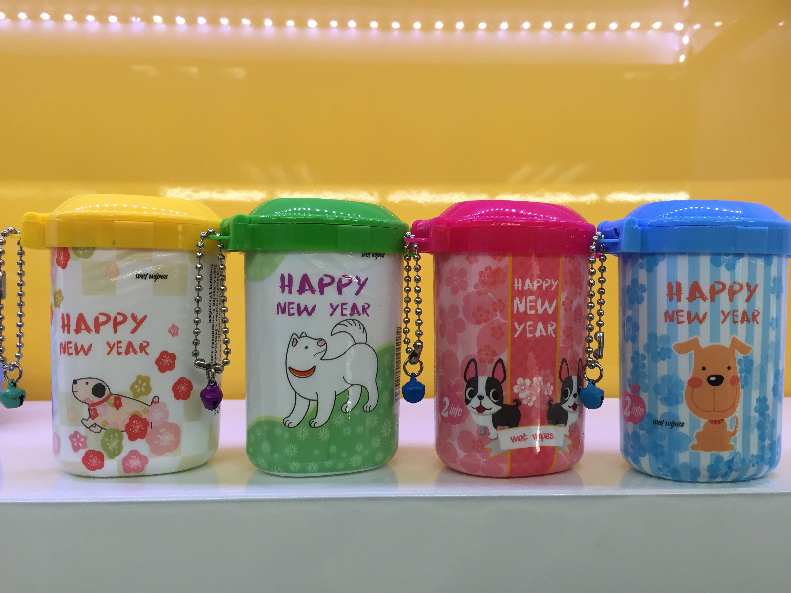 Thai oval can 24-pack New and Special Wet wipes 17-24005