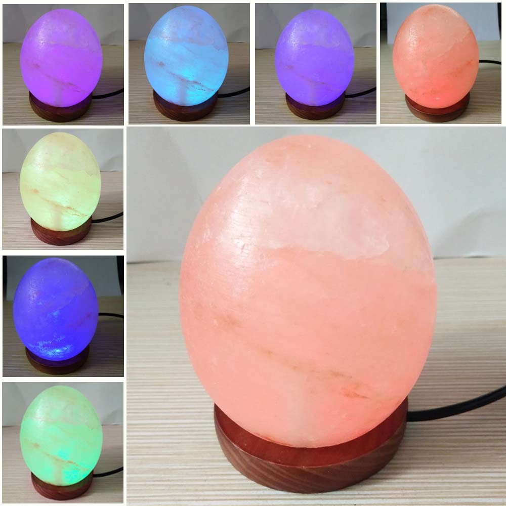 Salt lamp USB nightlight Himalayan Salt lamp color lighting many models