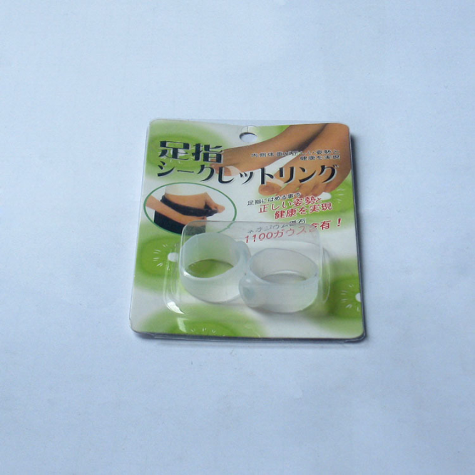 速卖通外贸热销足趾环 硅胶足指环 磁疗脚指环 厂家直销产品图