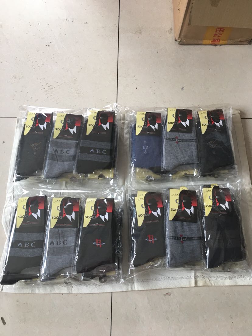 Terylene men's socks, floor socks, cheap men's socks thumbnail