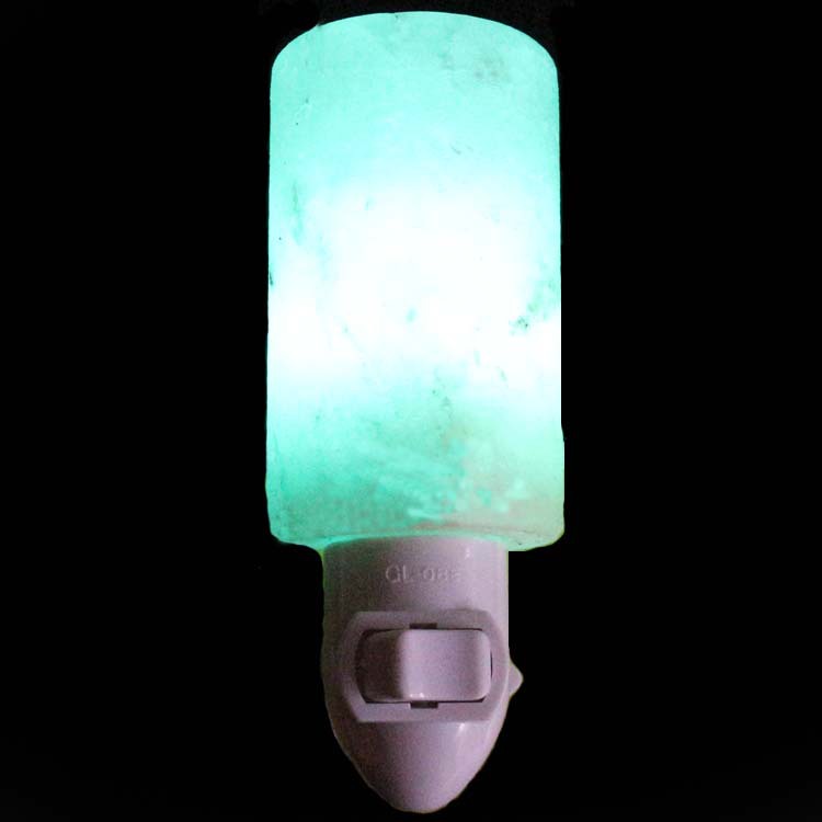 Anion small night light crystal salt lamp small wall lamp LED colorful bedside lamp details Picture