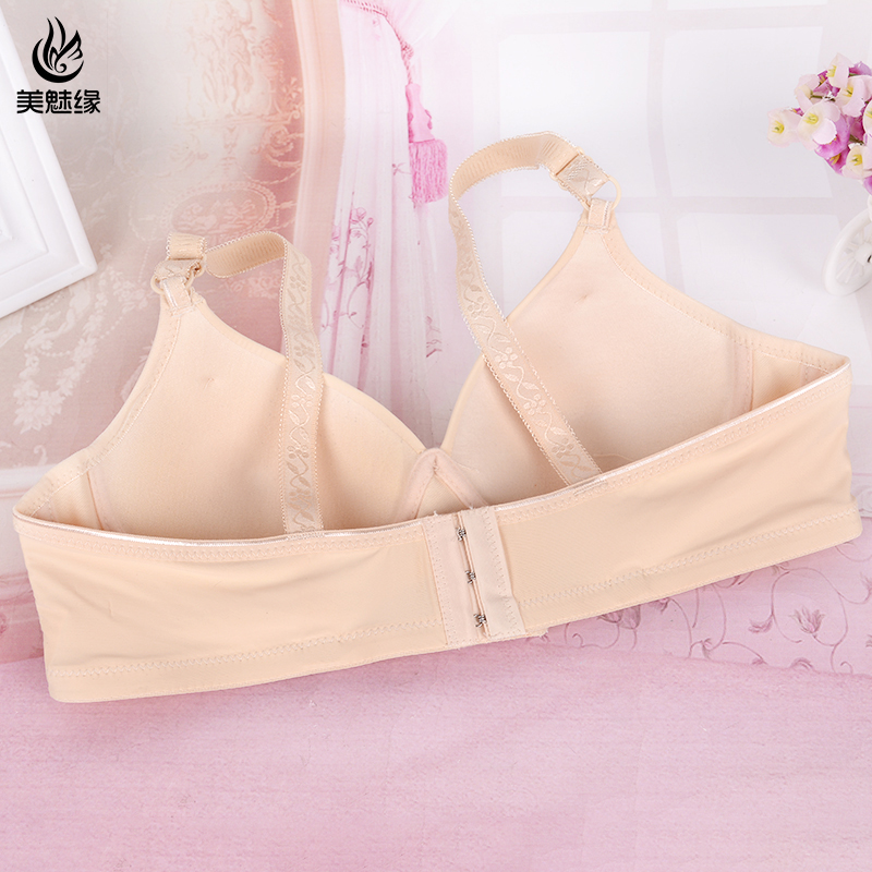 Ladies Plus-Size Bra Lace Gathering Comfortable Thin Bra Without Underwire Underwear Manufacturers Wholesale Specification drawing