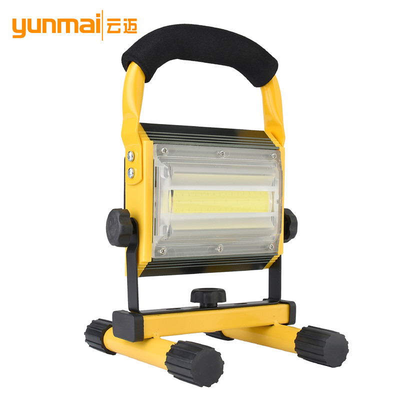 COB投光灯 多功能大功率手提灯 红光应急灯 草坪灯