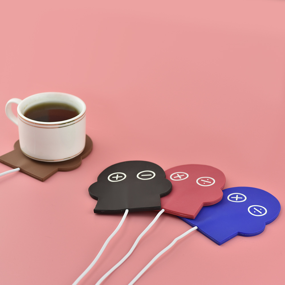 Creative home heating pad, USB constant temperature boyfriend, silicone insulated cup pad, cup warmer, insulated dish