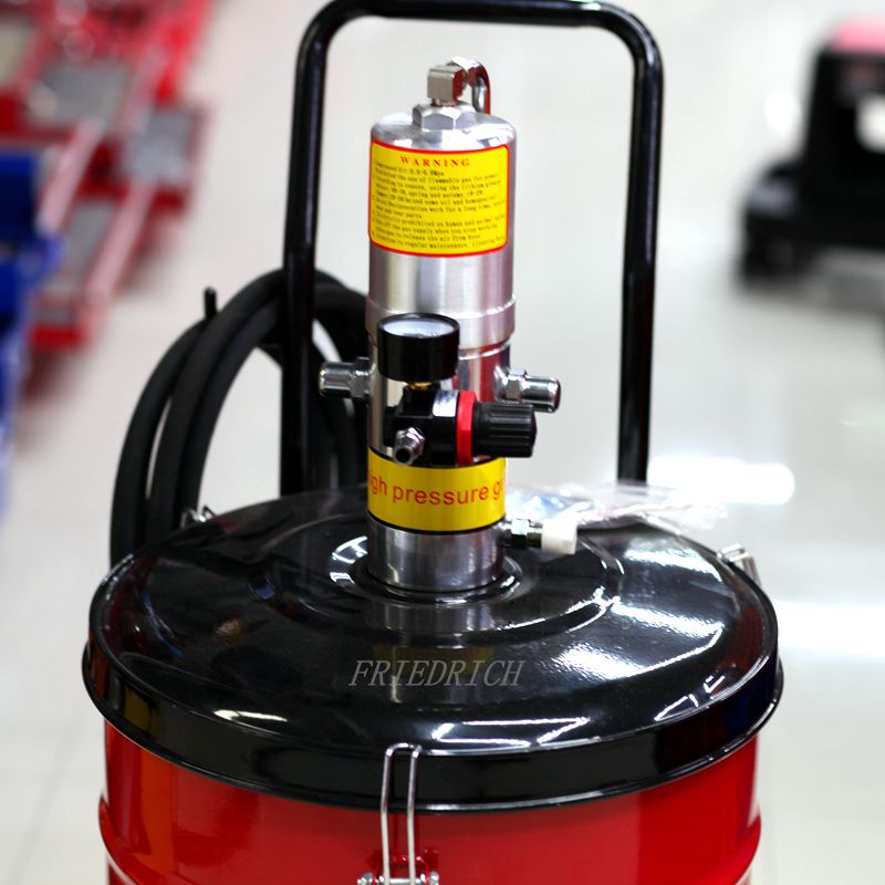 Pneumatic high-pressure grease pump, grease gun, oil injector, high-pressure yellow oil pump, lubrication pump, oil injector, oil pumping unit Specification image