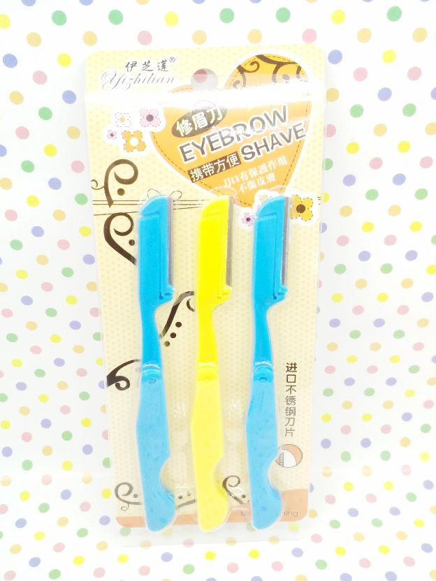 Ms. Michelin eyebrow trimmer and scraper details Picture