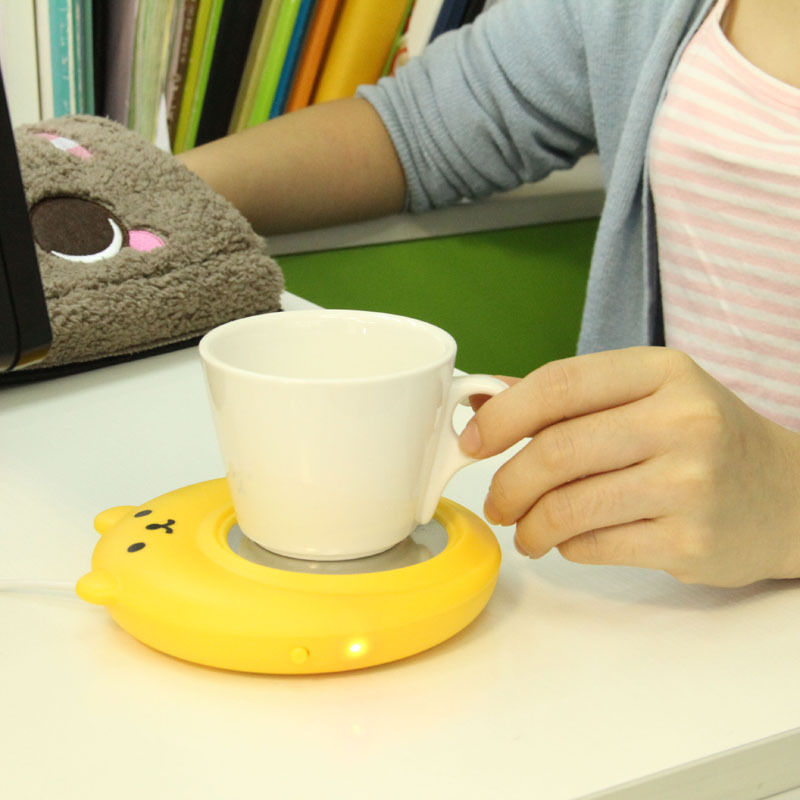 Little Bear USB Insulated dish, insulated base, Constant Temperature Box, Cup warmer, Electric coaster, Heating coaster, Insulated pad details Picture