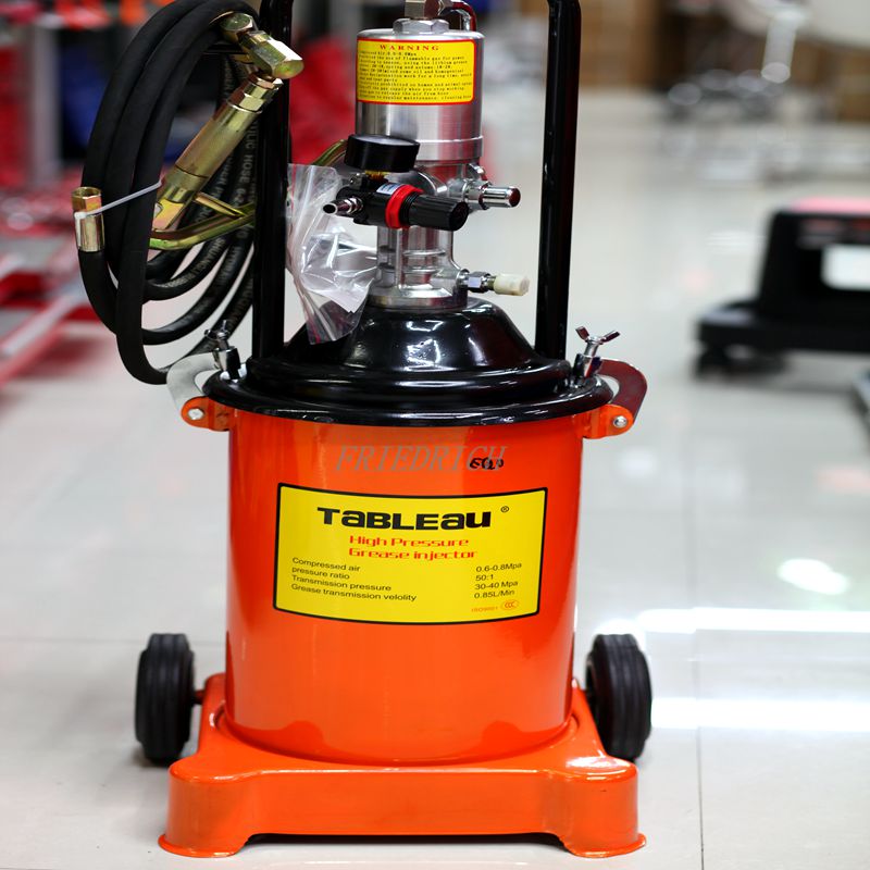 Pneumatic high-pressure grease machine, grease gun, oil injector, high-pressure yellow oil pump, lubrication pump Specification image
