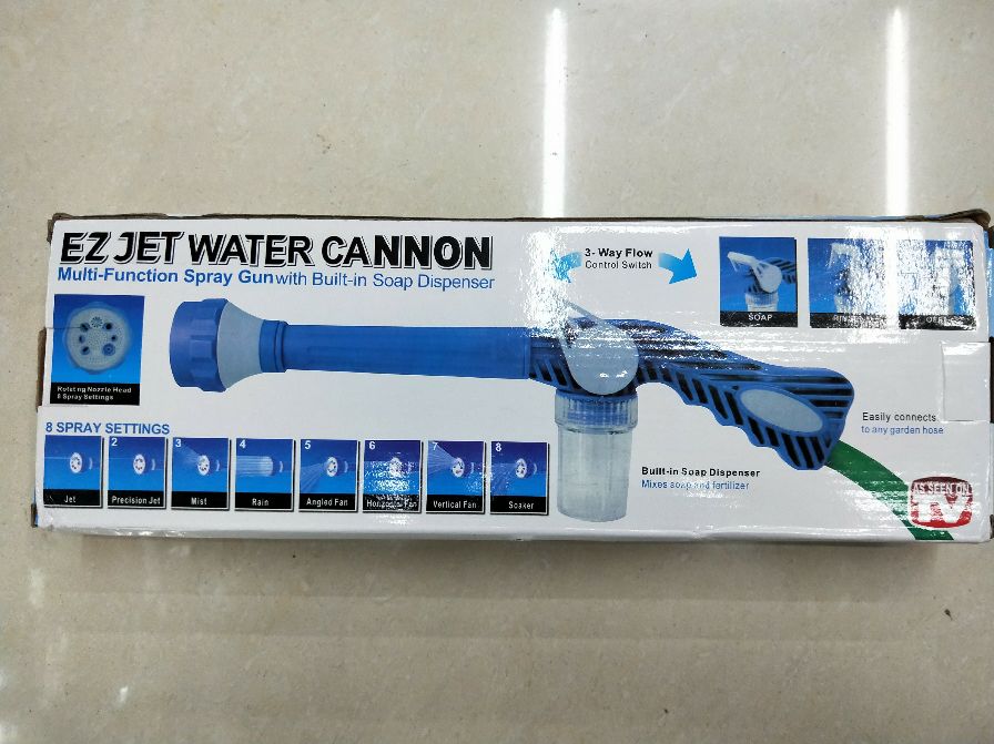 EZ jet water cannon8 Functional water gun for watering flowers and car washing spray gun details Picture
