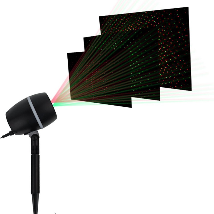 QQ Egg red green Milky Way laser light