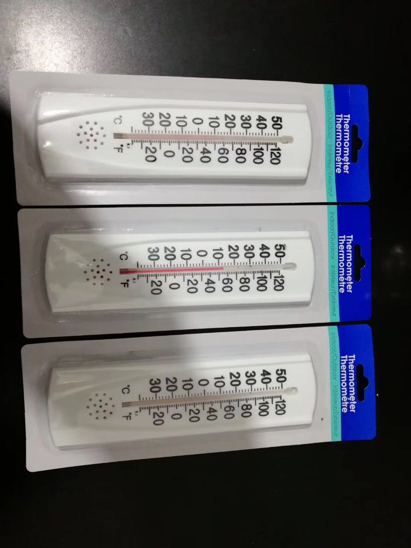 新款塑料温度计细节图