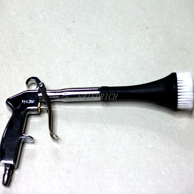 Car interior cleaning gun. Tire pressure gauge. Tire pressure monitor. The gas meter gun is inflated. Specification image