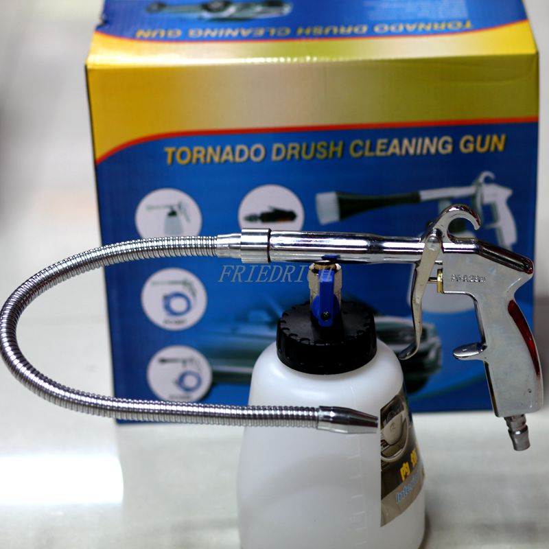 Car interior cleaning gun. Tire pressure gauge. Tire pressure monitor. The gas meter gun is inflated.