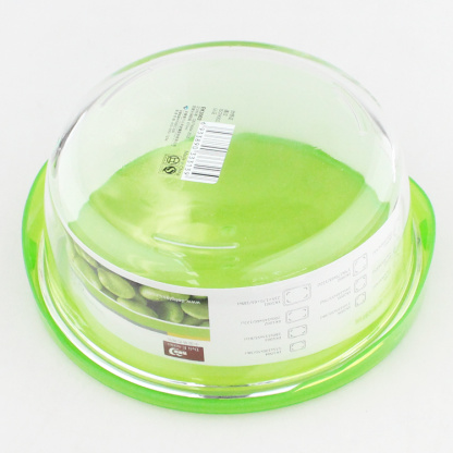 Simple tempered glass bowl gift food storage box, Eggleya EK3003 medium round food storage box Specification image