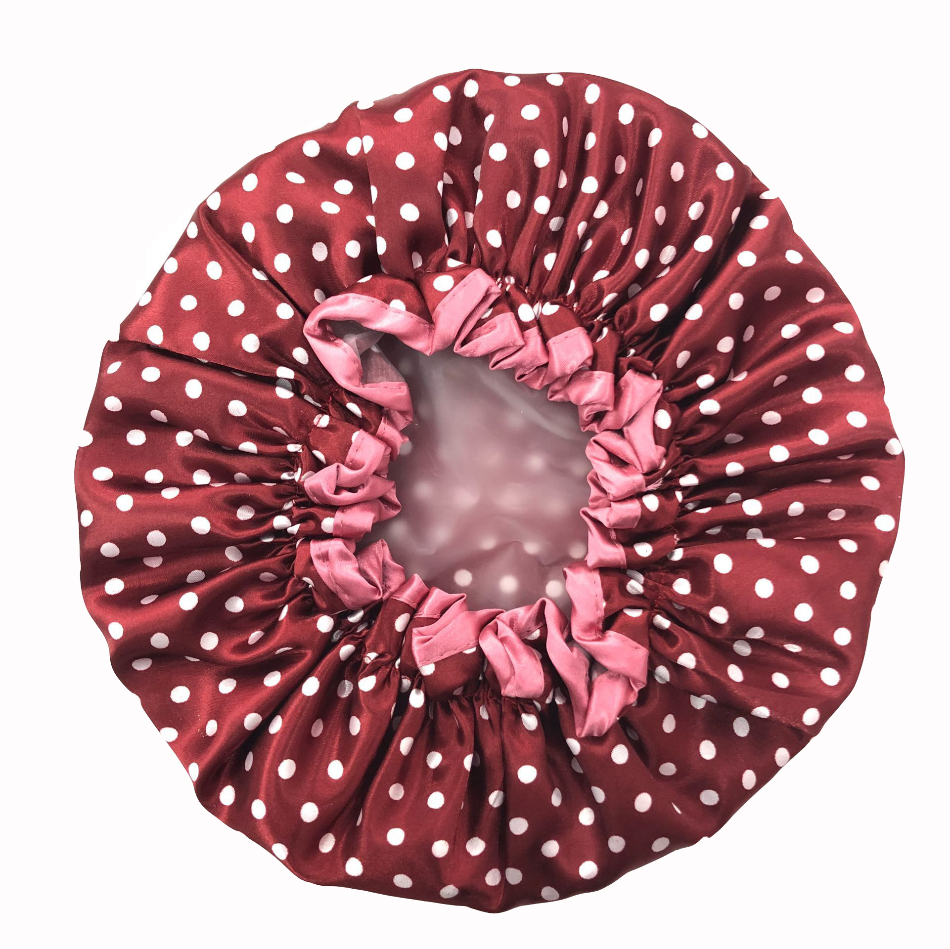 Factory direct sales of double-layer printed waterproof shower caps, washbasin and makeup caps, oil-proof and oil-proof shower caps Application Scenario