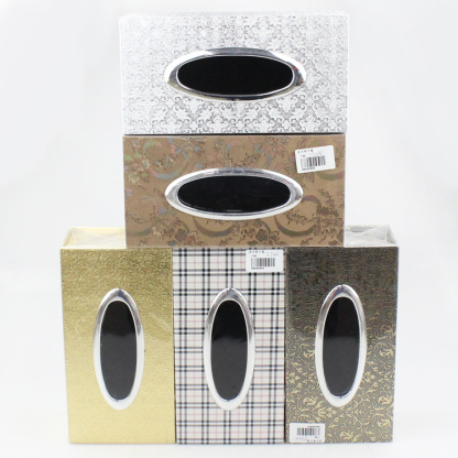 9.9元十元店货源 汽车抽纸盒 家居商用收纳盒 皮大纸巾盒细节图