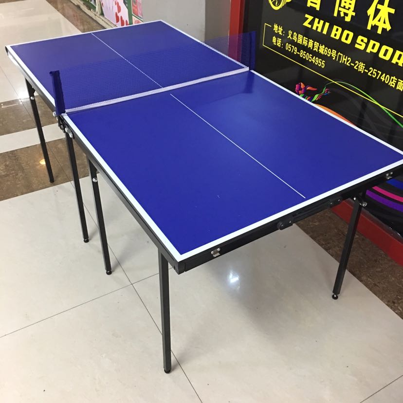 082 Portable folding children's table tennis table, table tennis racket supplies