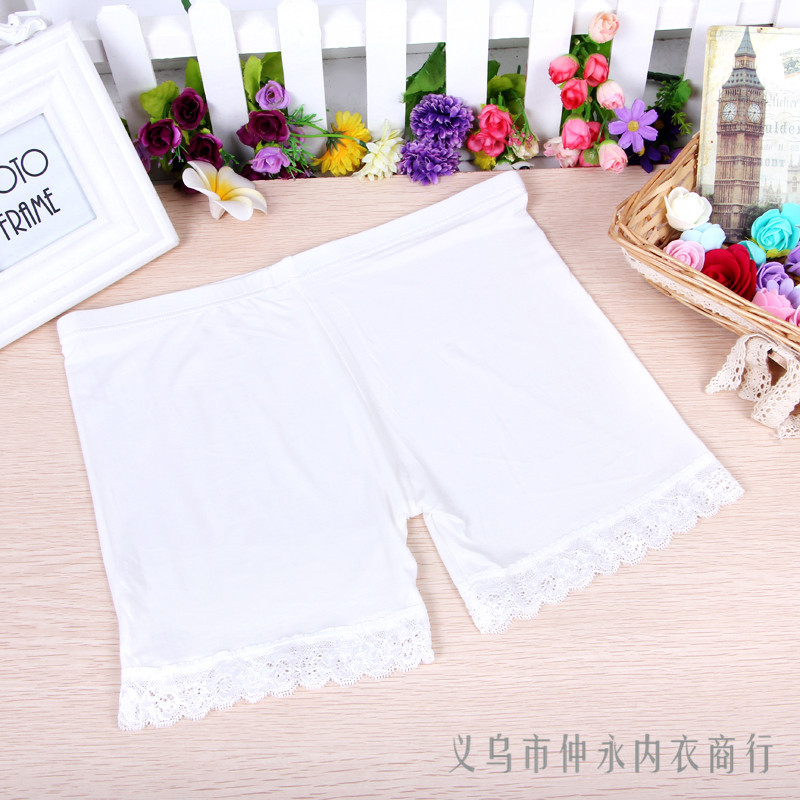 Hot Selling Bamboo Fiber Fashion Cotton Safety Pants Ladies Underwear Pants Corner Lace Manufacturers Fen Direct Sales Application Scenario