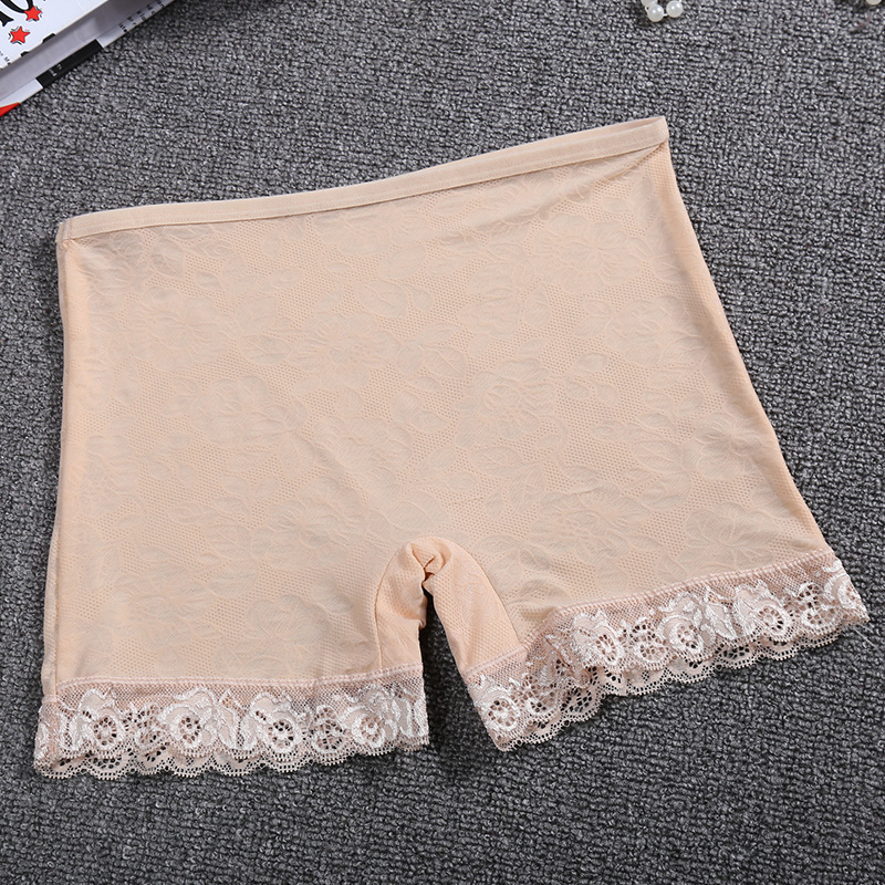 Manufacturers Wholesale Sexy Lace Low-Rise Women's Safety Pants Boxers Casual Boxer Girls Underwear details Picture